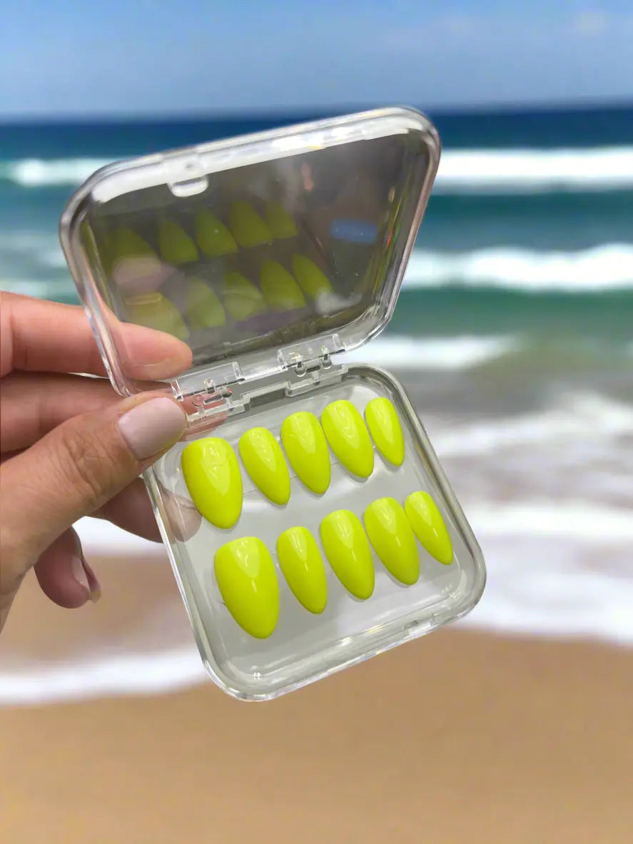 Summer Yellow Letty Does Nails