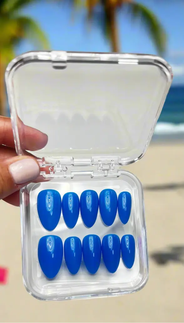 Summer Blue Letty Does Nails