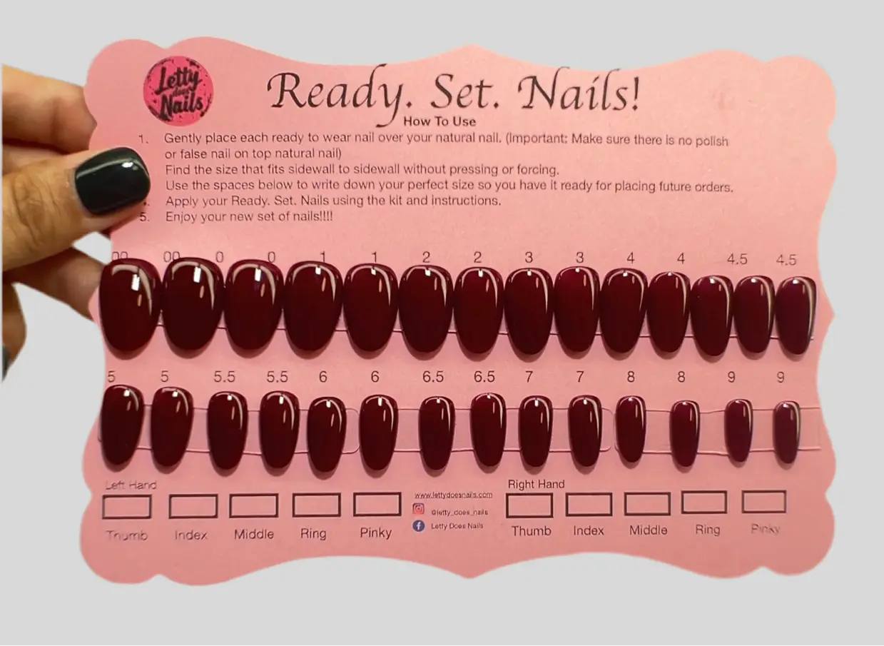 Ready. Set. Nails! Solids Letty Does Nails