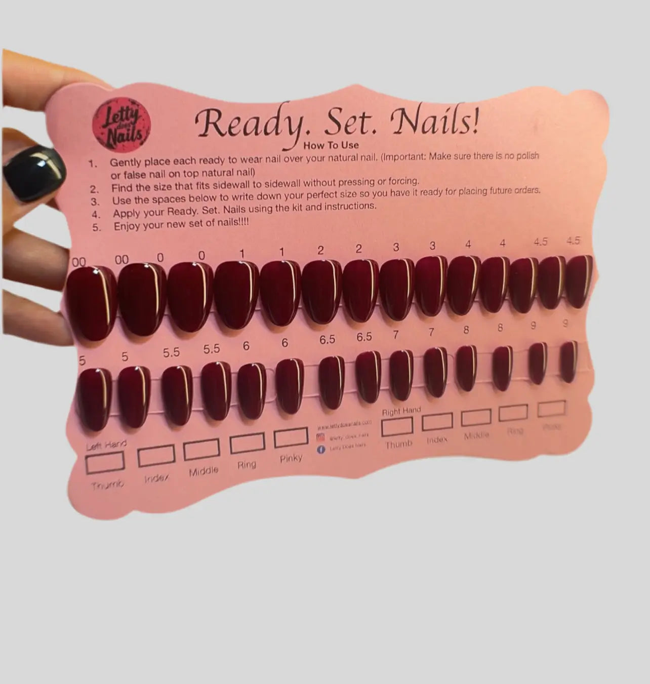 Ready. Set. Nails! Solids Letty Does Nails