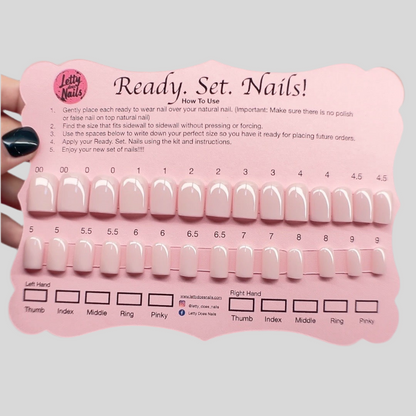 Ready. Set. Nails! Solids Letty Does Nails