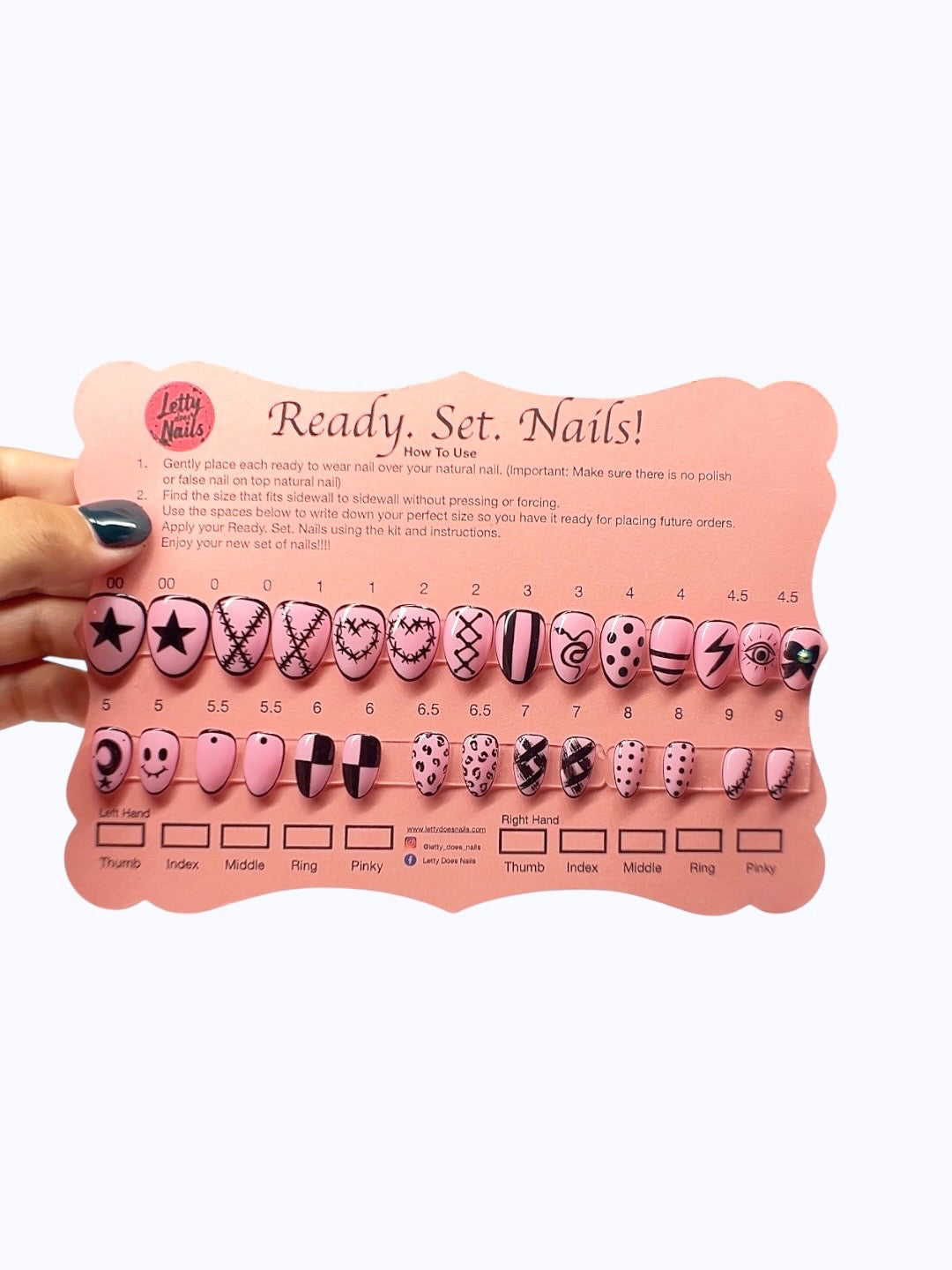 Ready. Set. Nails! Punk Girl Letty Does Nails