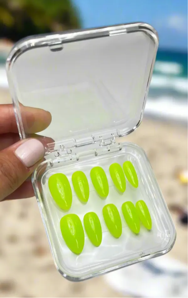 Summer Green Letty Does Nails