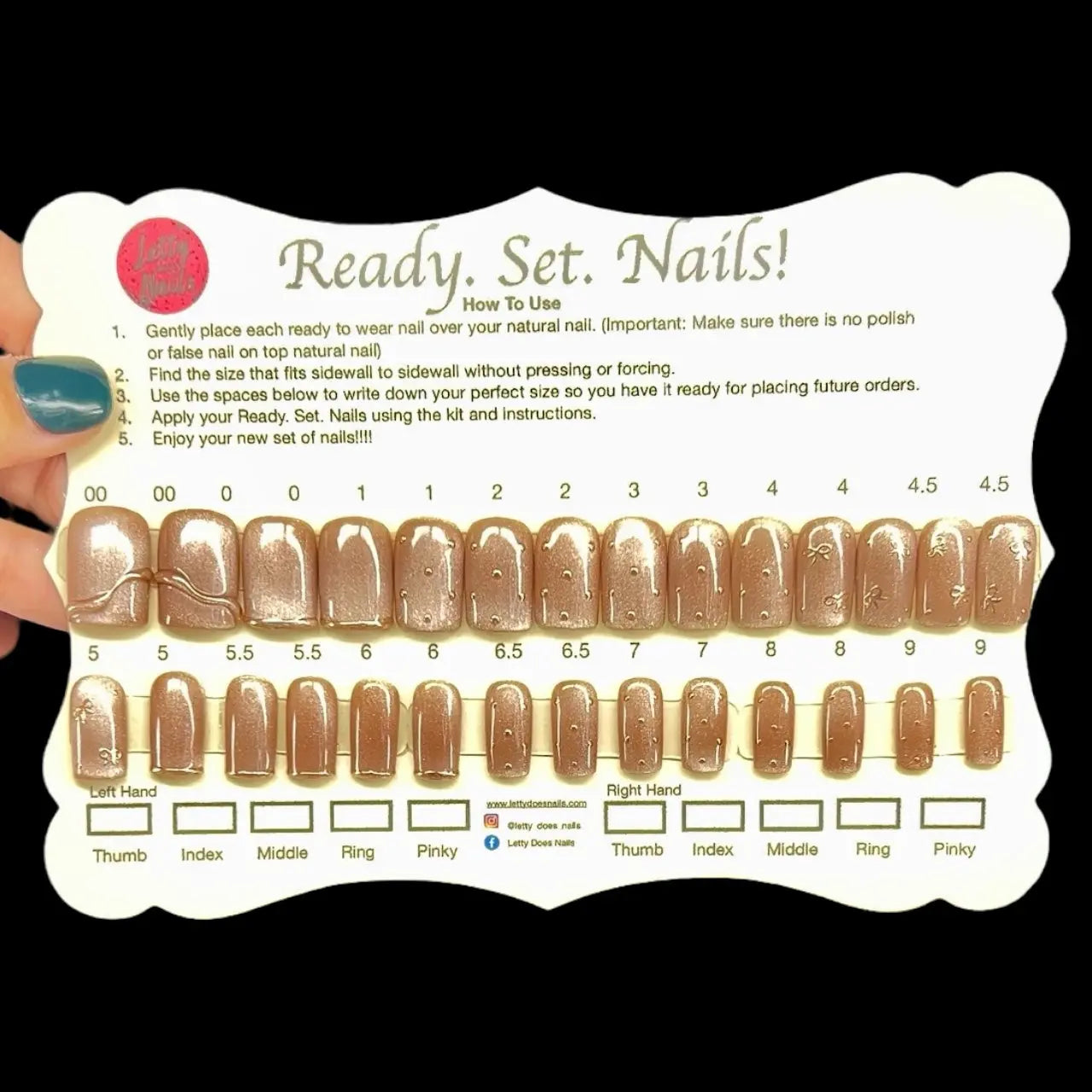 Ready. Set. Nails! Champagne