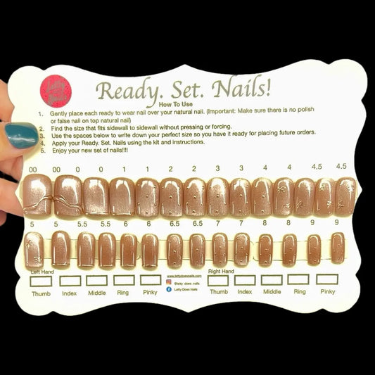 Ready. Set. Nails! Champagne