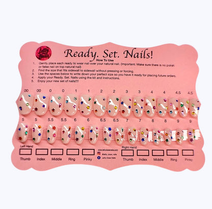 Ready. Set. Nails! Gems Letty Does Nails