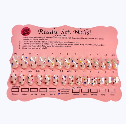 Ready. Set. Nails! Gems Letty Does Nails