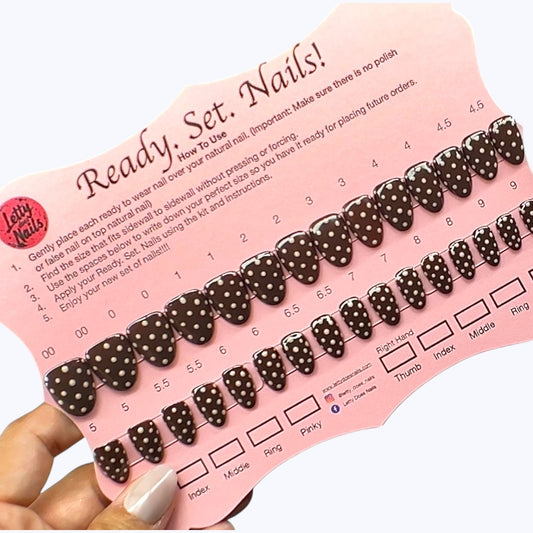 Ready. Set. Nails! Polka Dots Letty Does Nails