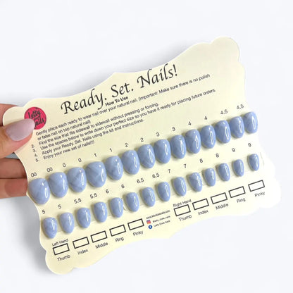 Ready. Set. Nails! Blue Marble Letty Does Nails