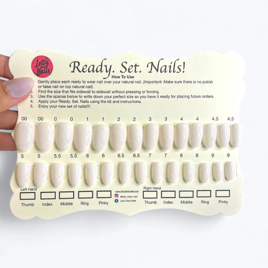 Ready. Set. Nails! Marble Letty Does Nails