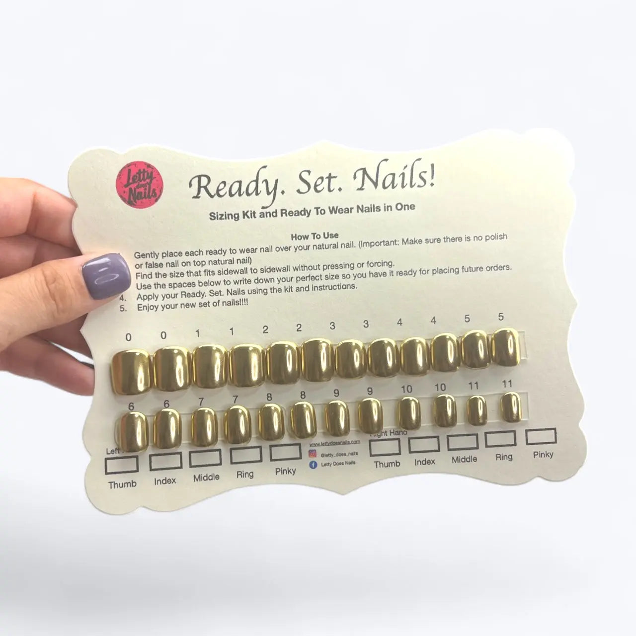 Ready. Set. Nails! Chrome