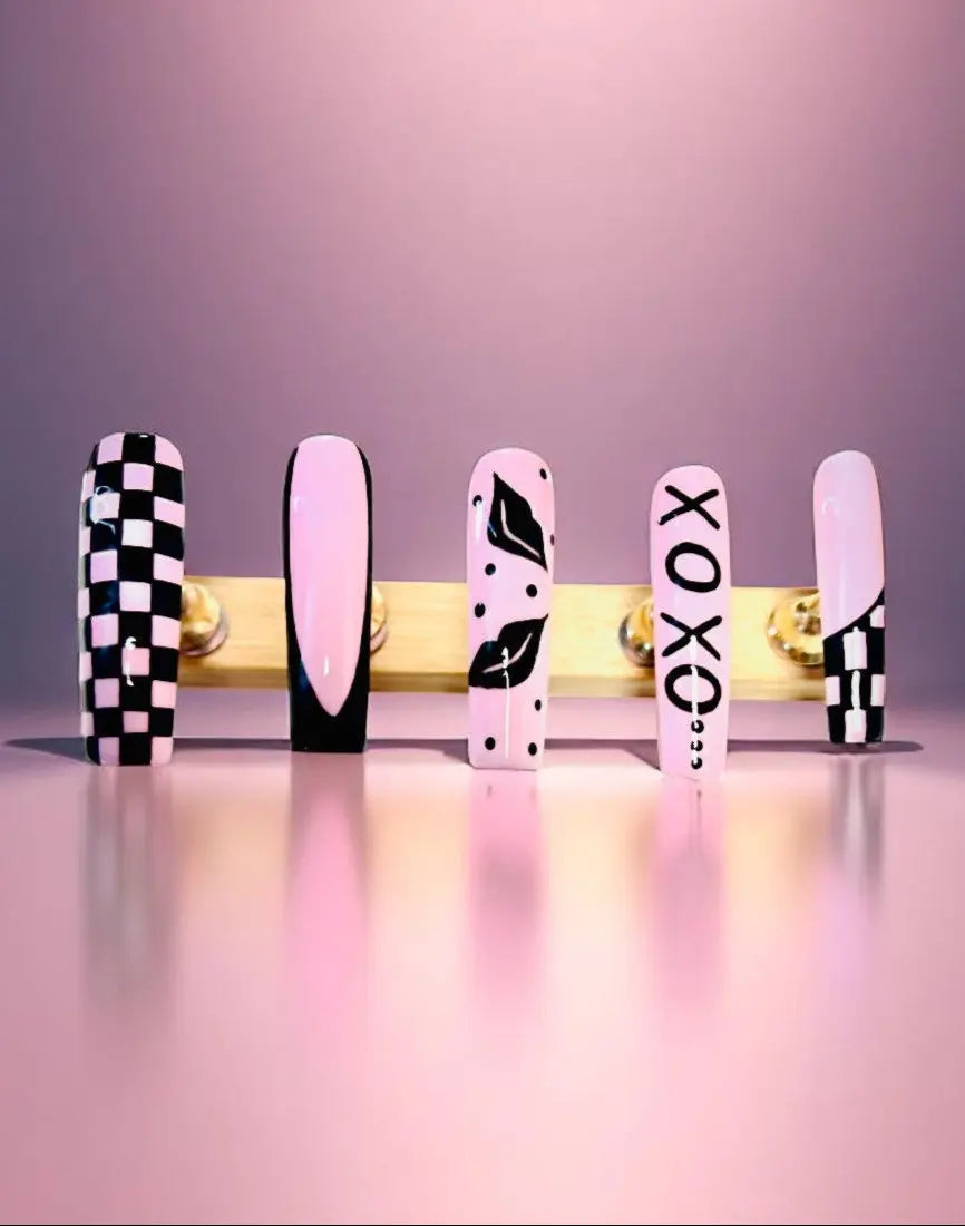 Punk Princess Letty Does Nails