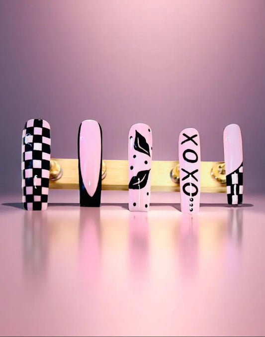 Punk Princess Letty Does Nails