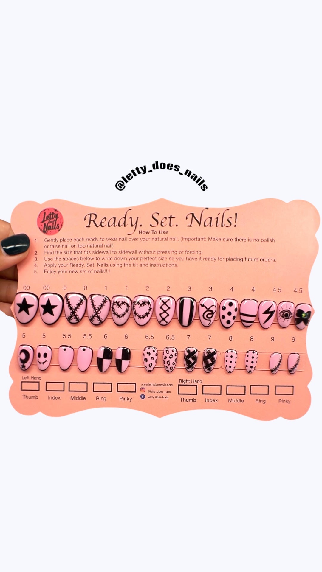 Ready. Set. Nails! Punk Girl Letty Does Nails